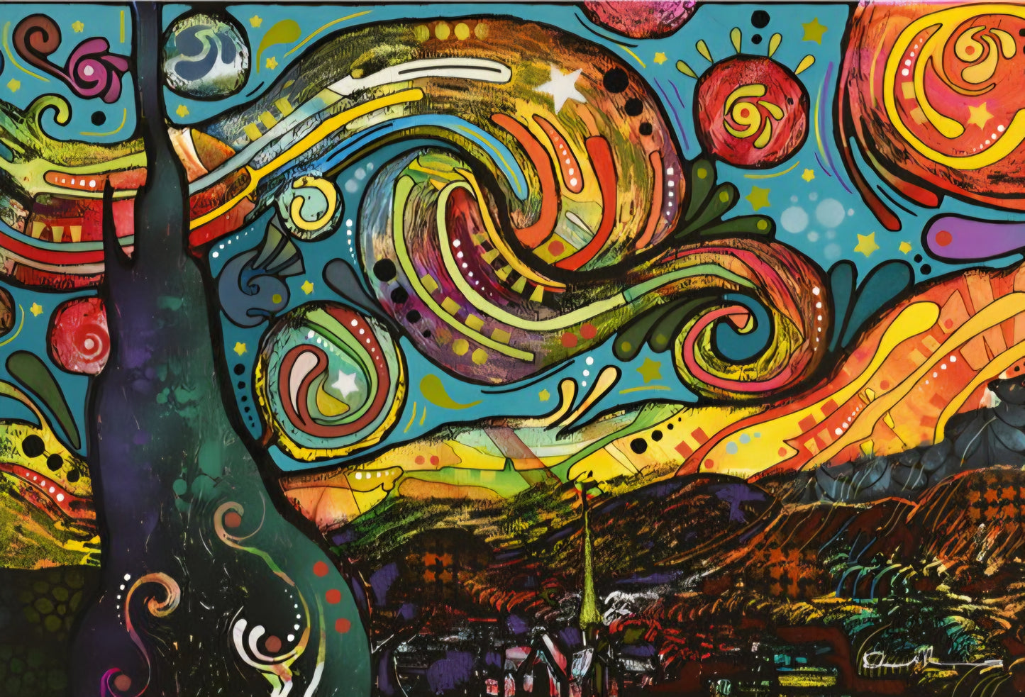 FINE ART BLK-98 (24×36)
