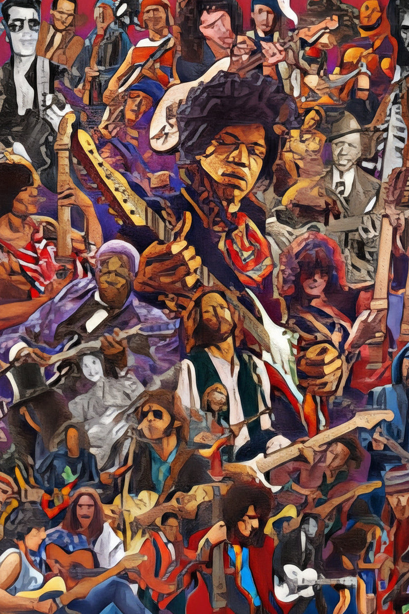 MUSIC BLK-68 (24×36)