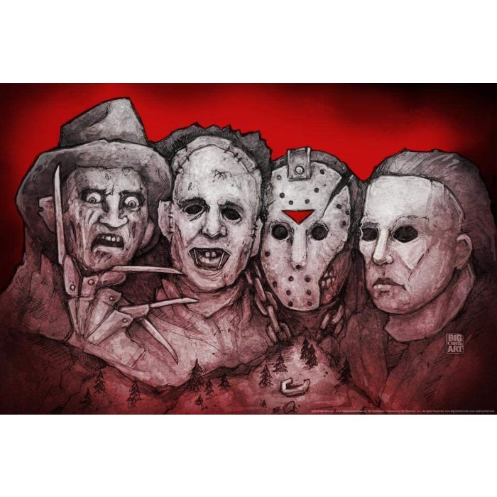 HORROR BLK-91 (24×36)