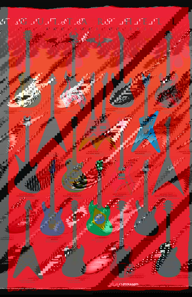 MUSIC RED-77 (11×17)